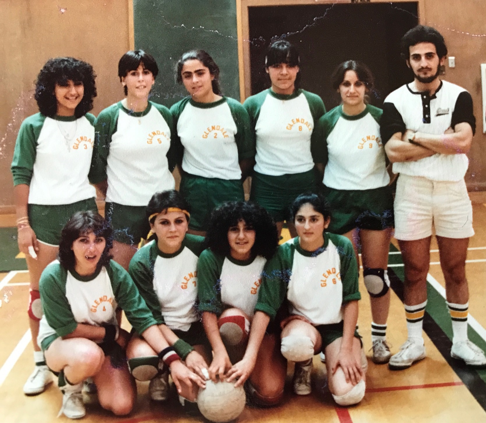 Athletic  Girls Volleyball 1982
