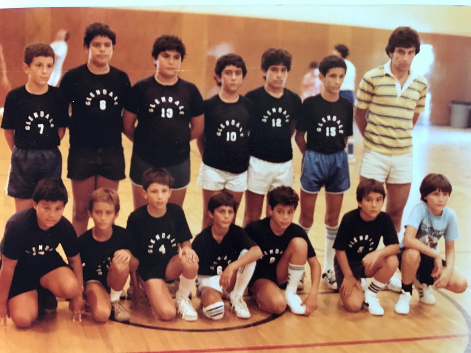 Basketball Boys team 1983